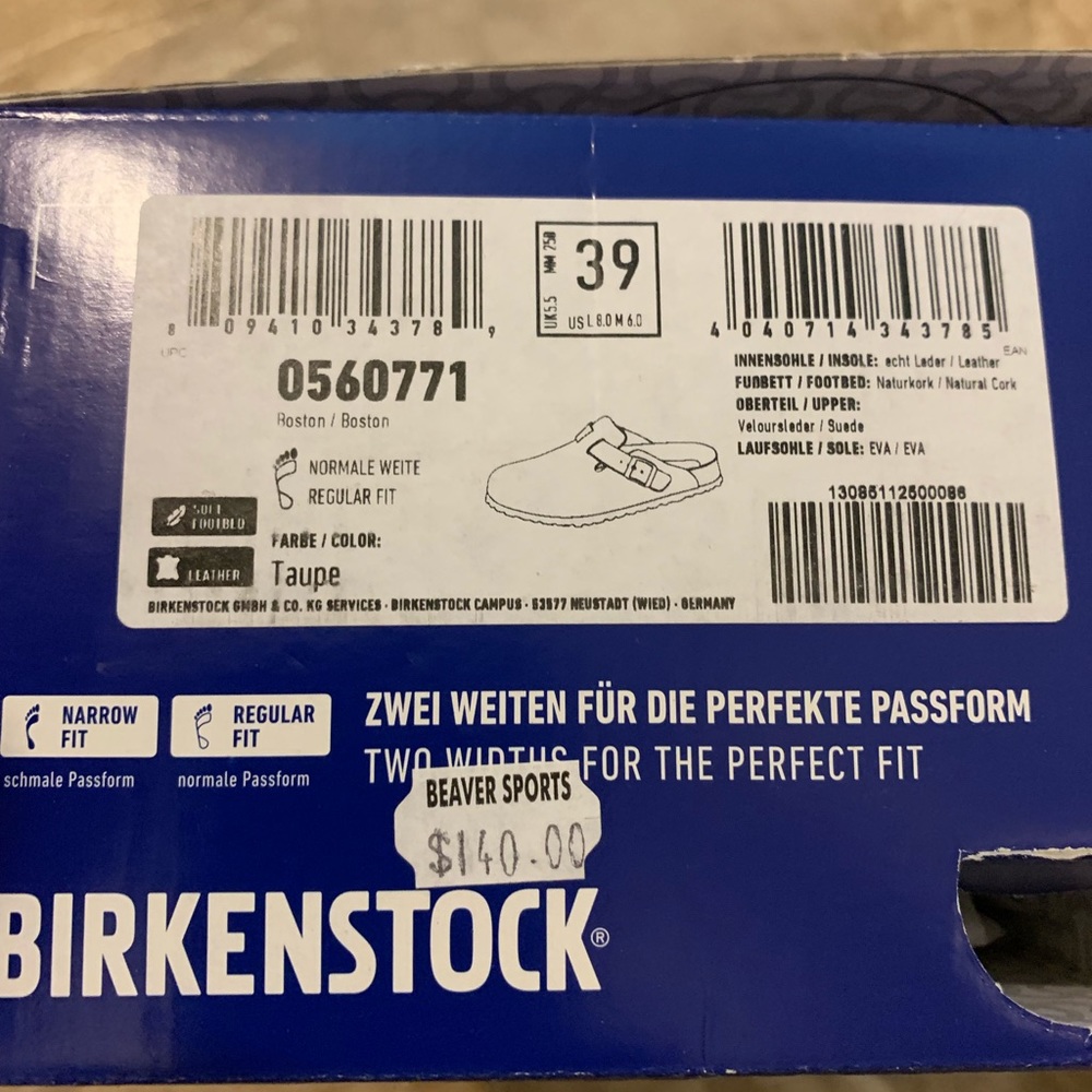 Birkenstock Boston